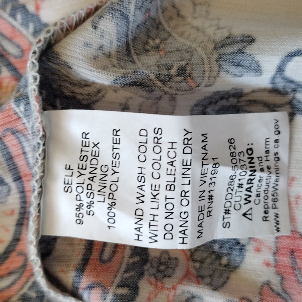 Naif Paisley Maxi Dress Size XL - Picture 11 of 11